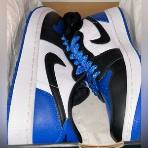 Air Jordan 1 Low G, Men’s size10 “Golf” white/black-sport royal